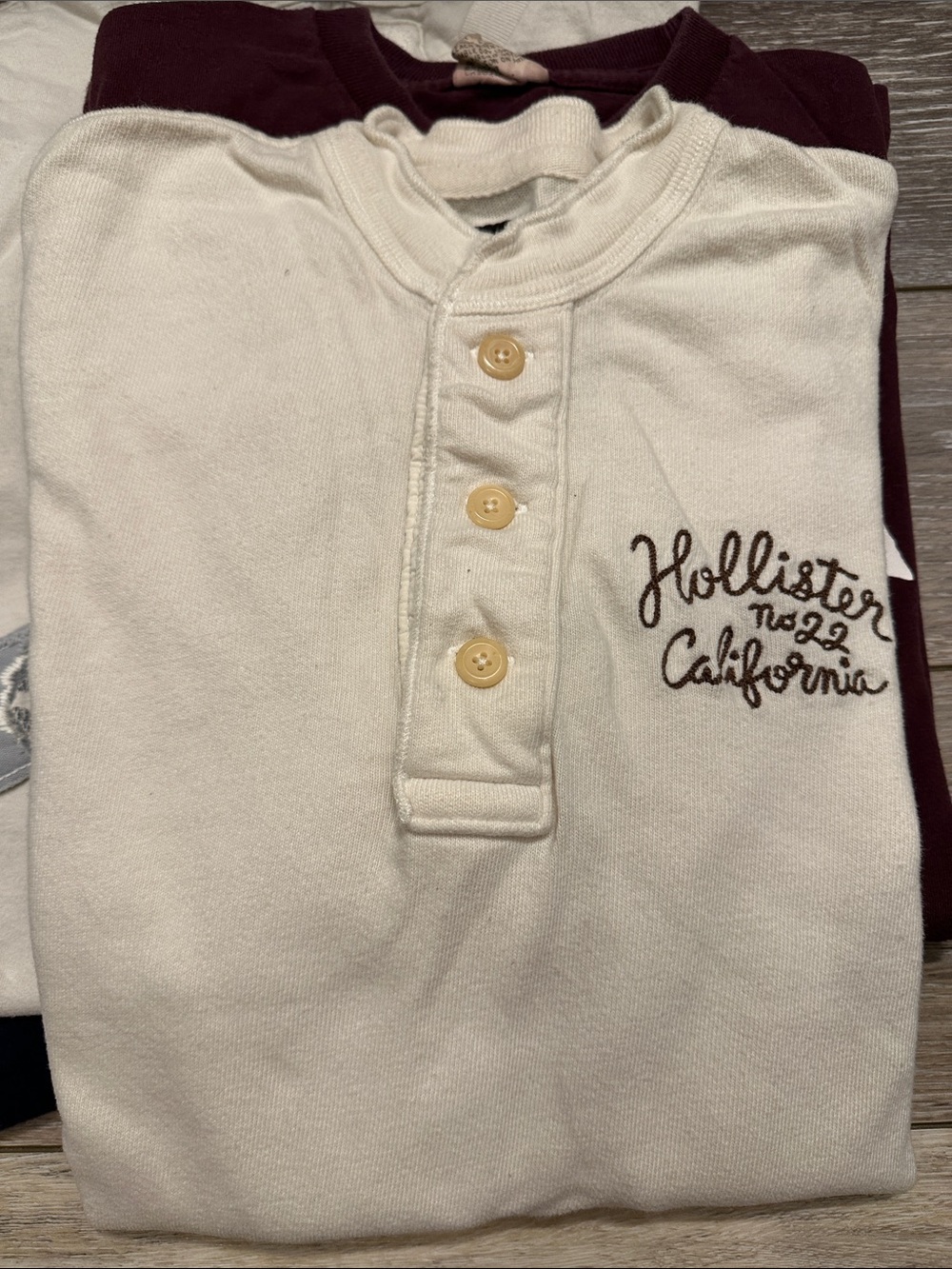 Vintage Y2K Abercrombie Hollister Aeropostale shirt bundle large back to school - Picture 5 of 15